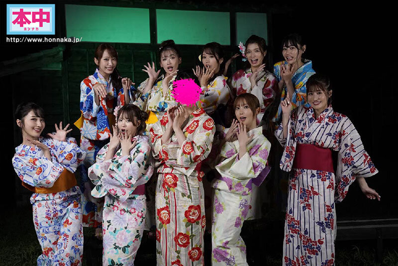 十位女优共演作品HNDS-078发布！***岛上探鬼屋！美谷朱里被抓走了！-图片3