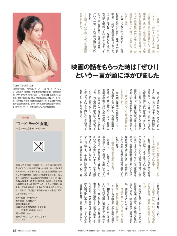 土屋太鳳2020