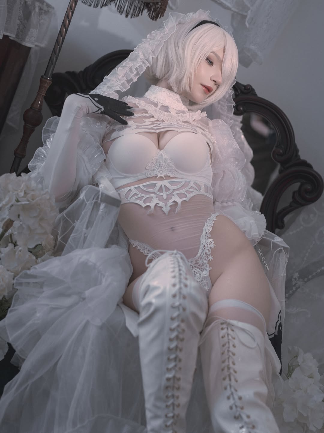 绝美中不失性感!俄罗斯Coser《Michi》精致的像二次元走出的艺术品!