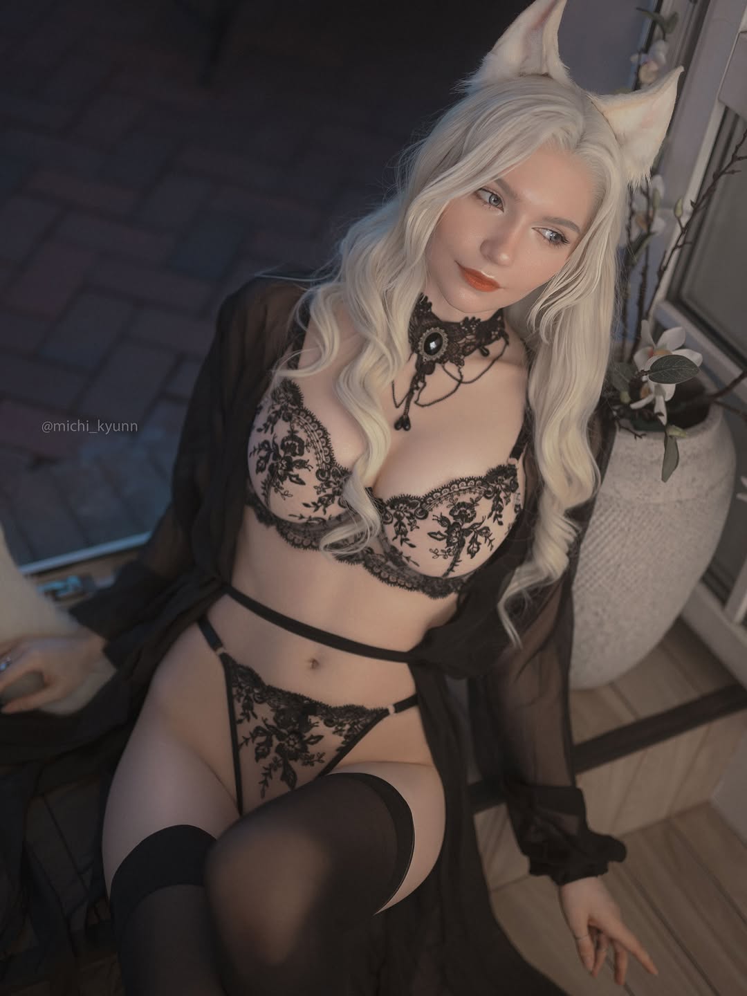 绝美中不失性感!俄罗斯Coser《Michi》精致的像二次元走出的艺术品!