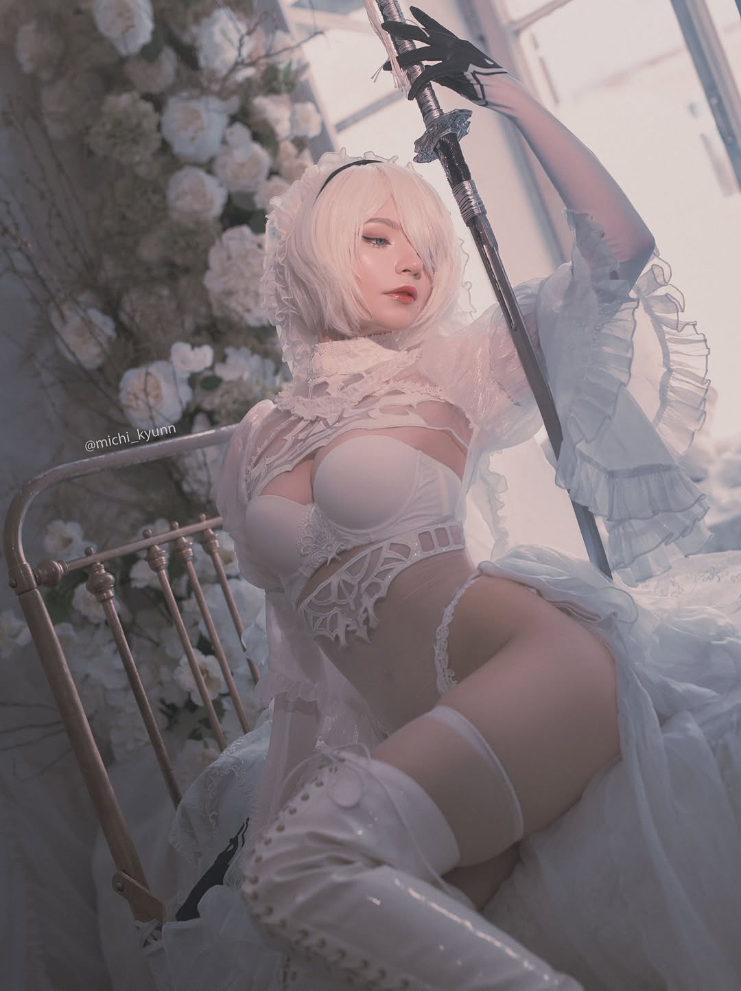 绝美中不失性感!俄罗斯Coser《Michi》精致的像二次元走出的艺术品!