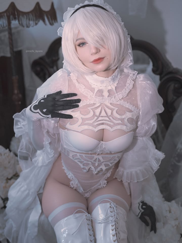 绝美中不失性感!俄罗斯Coser《Michi》精致的像二次元走出的艺术品!