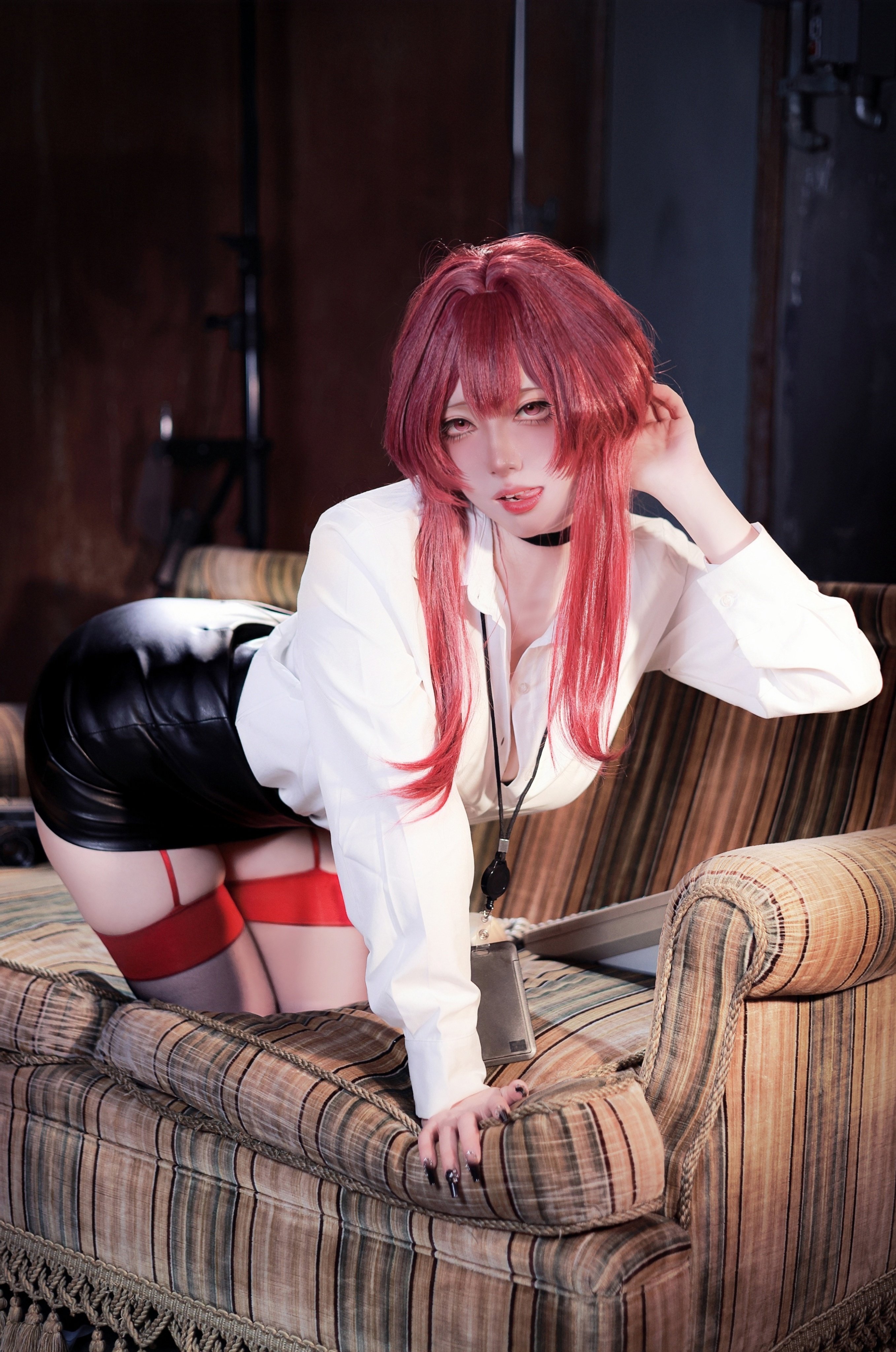 热爱《链锯人》的Coser《펌킨 Pi good duck71》真纪、蕾洁、姬野等角色一次还原！