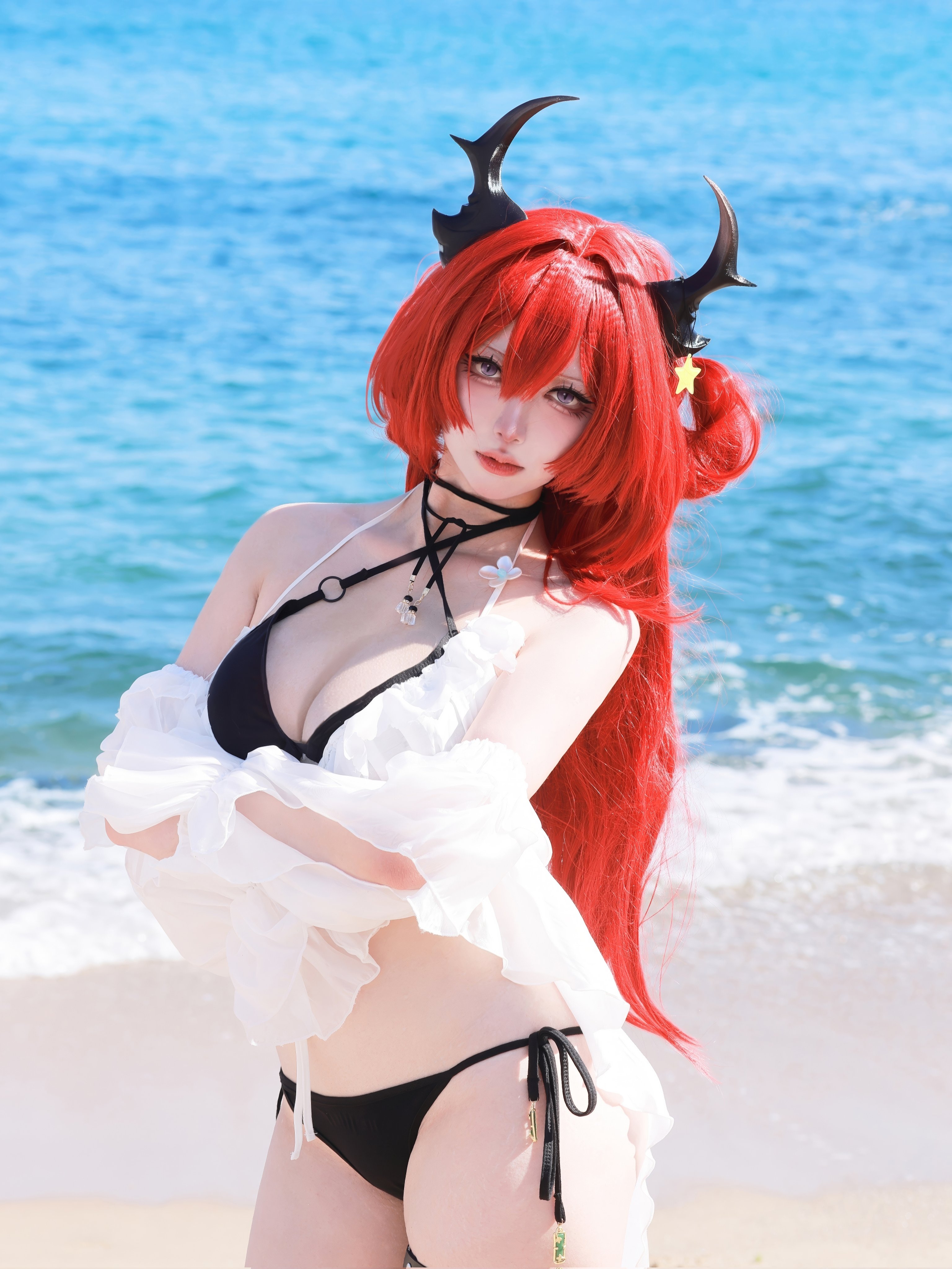 热爱《链锯人》的Coser《펌킨 Pi good duck71》真纪、蕾洁、姬野等角色一次还原！