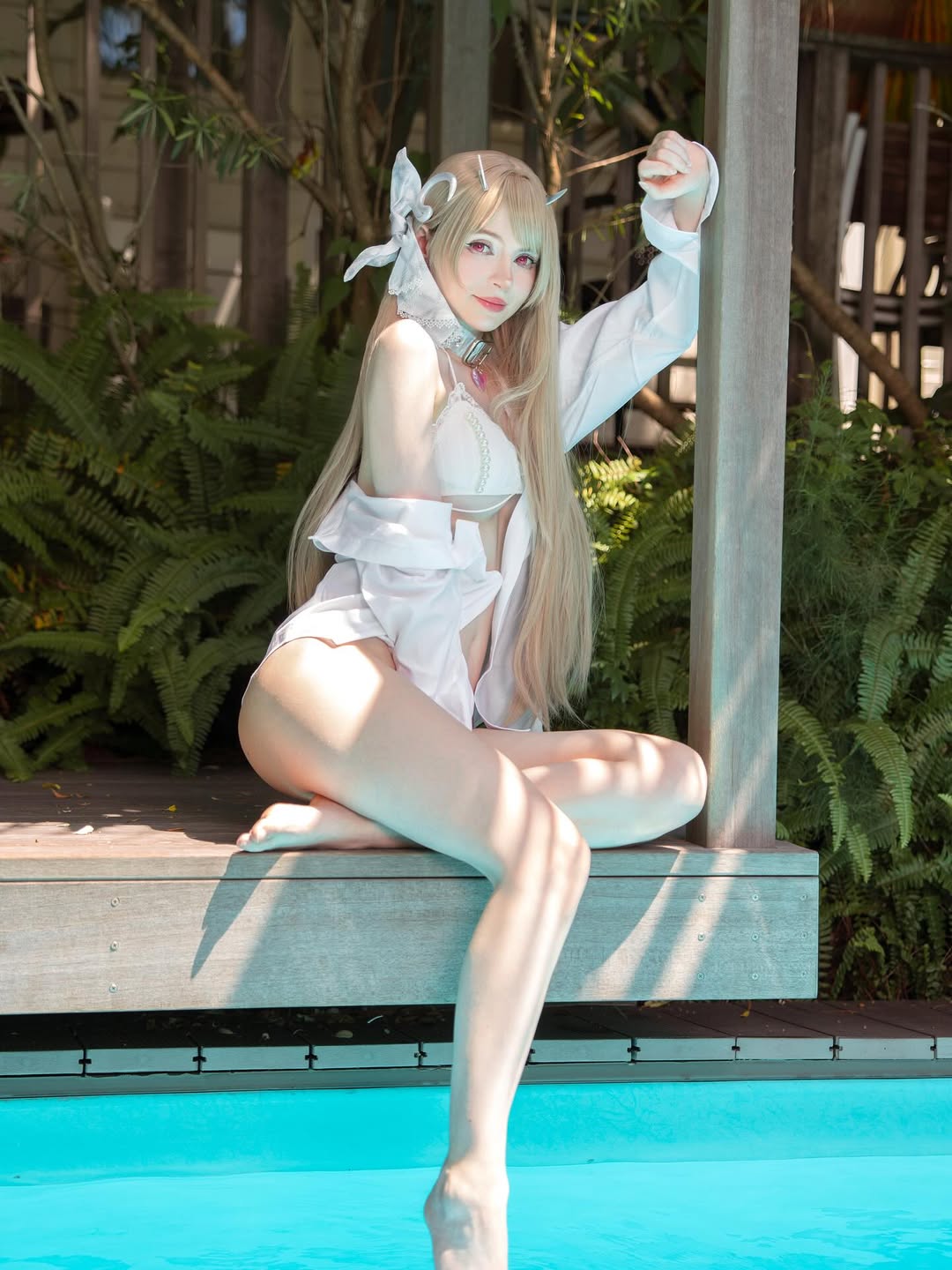 「艾殊莉」体模《PeachMilky》COS火辣谍报员!「露两球」仙气又性感超吸睛!