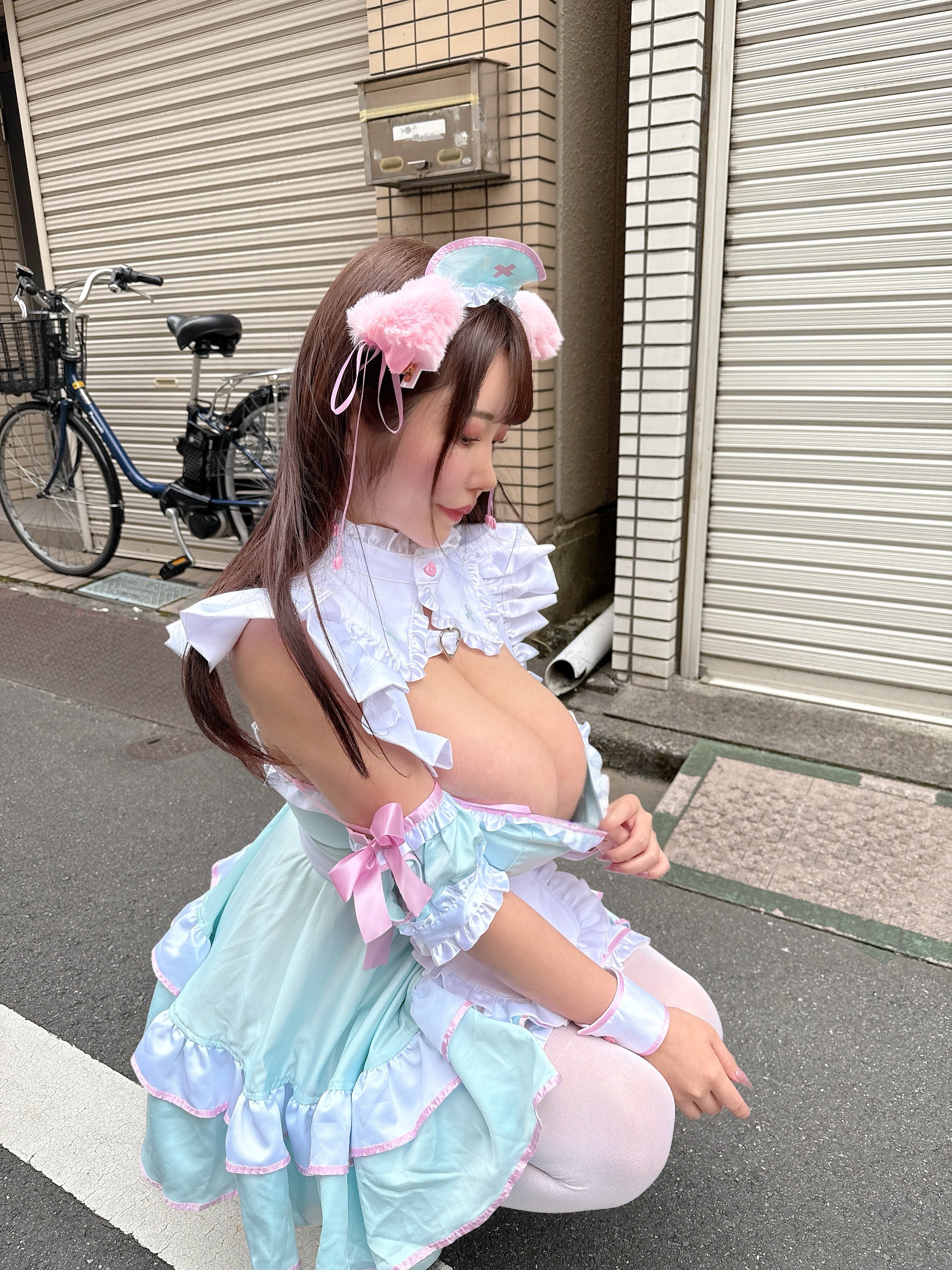 L罩杯《乙叶らら》过辣过激导致账号被停用！号称史上最巨的Coser！