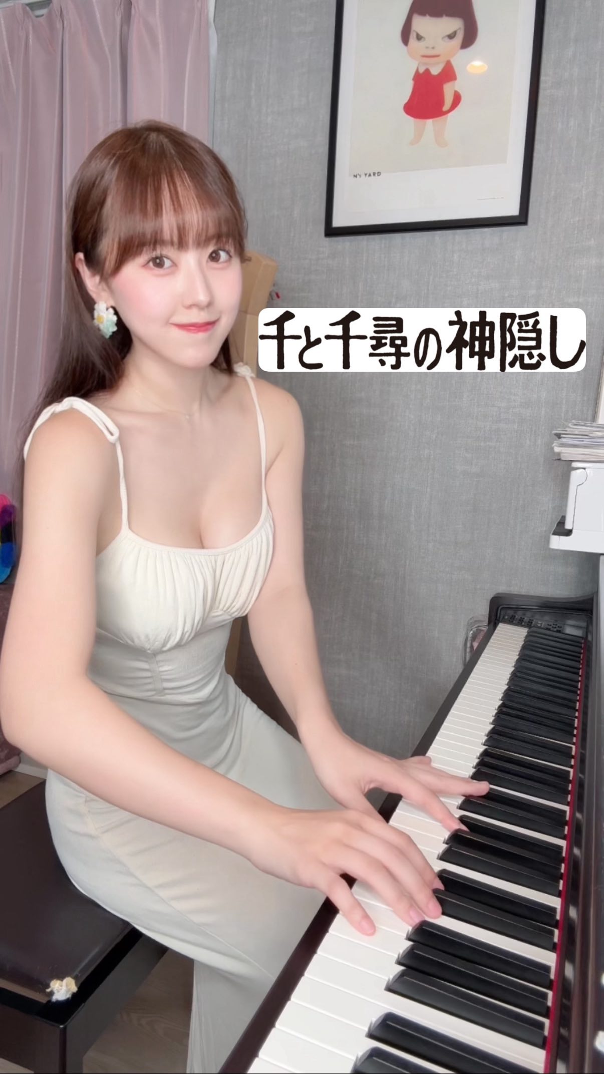 不输Pan Piano的音乐美女《音羽美奈》写真色气全开!