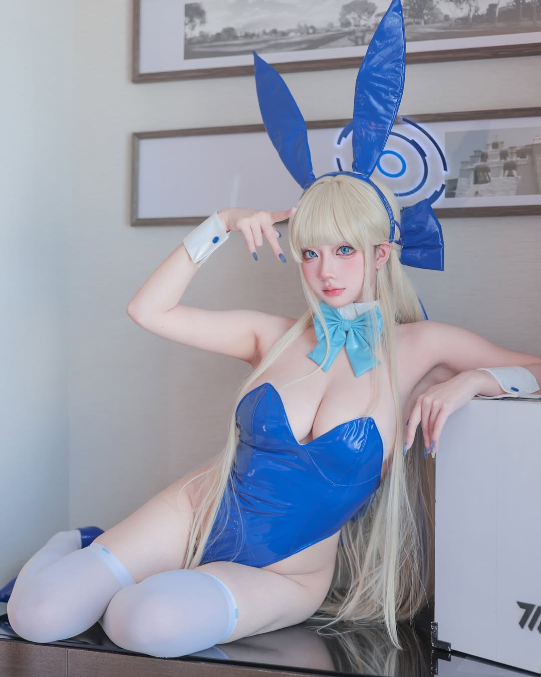 大到快溢出来！《WENDY酱油》Cosplay好身材充满涩气！