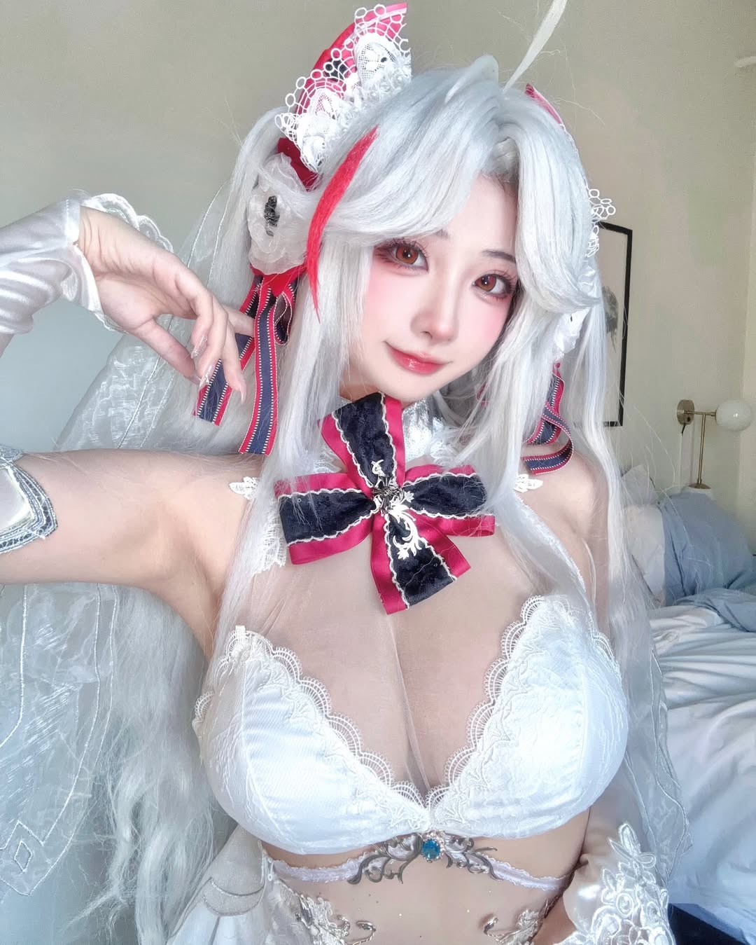 大到快溢出来！《WENDY酱油》Cosplay好身材充满涩气！