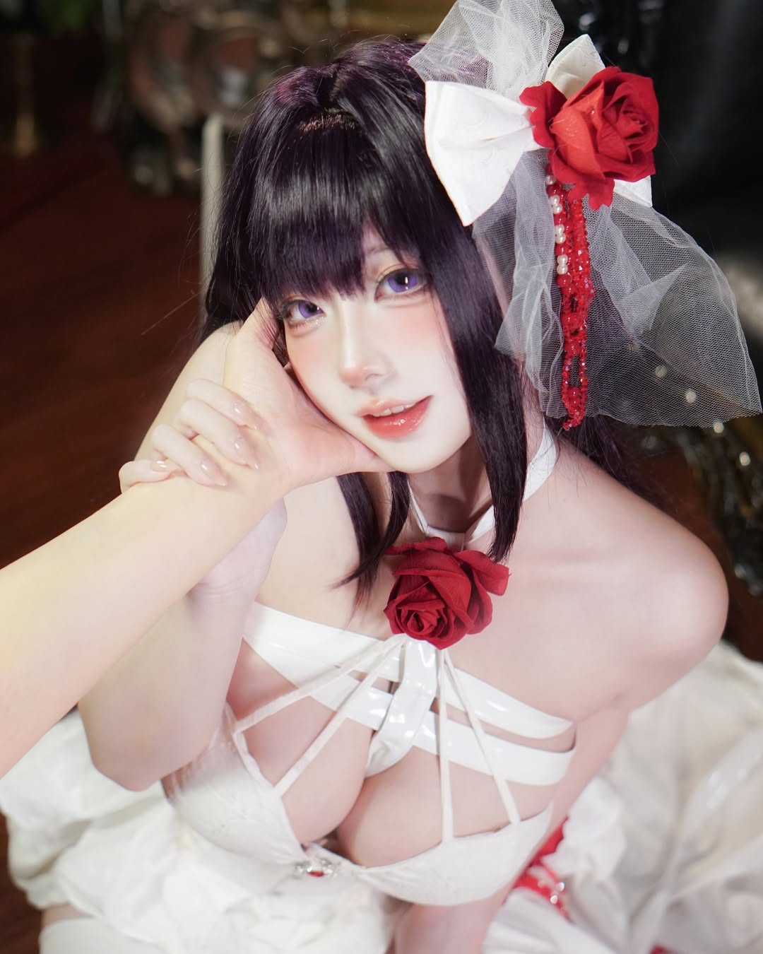 大到快溢出来！《WENDY酱油》Cosplay好身材充满涩气！