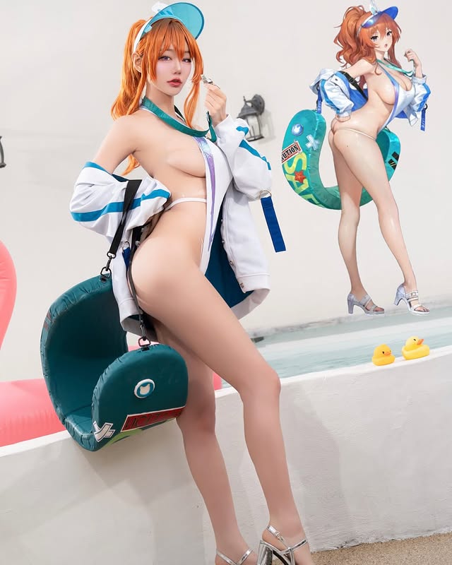 火辣型美女《Beat Berry》九头身惊人比例！长短发角色都能好好驾驭！