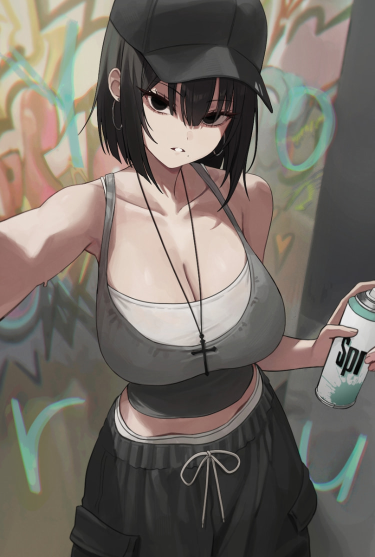 韩国绘师「Biya」推出原创角色！居然是自家亲妹身材取材？！