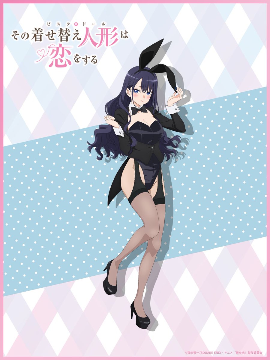 ちあ美女超用心还原《恋上换装娃娃》兔女郎海梦!长腿搭丰胸成最美画面!