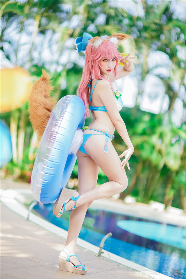 玉藻前COS泳装写真Swimsuit