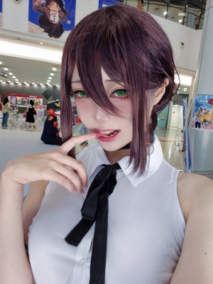 热爱《链锯人》的Coser《펌킨 Pi good duck71》真纪、蕾洁、姬野等角色一次还原！