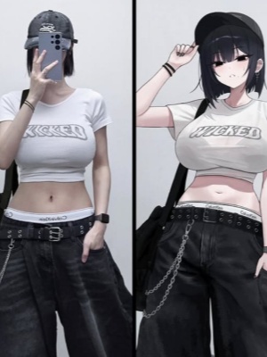 韩国绘师「Biya」推出原创角色！居然是自家亲妹身材取材？！